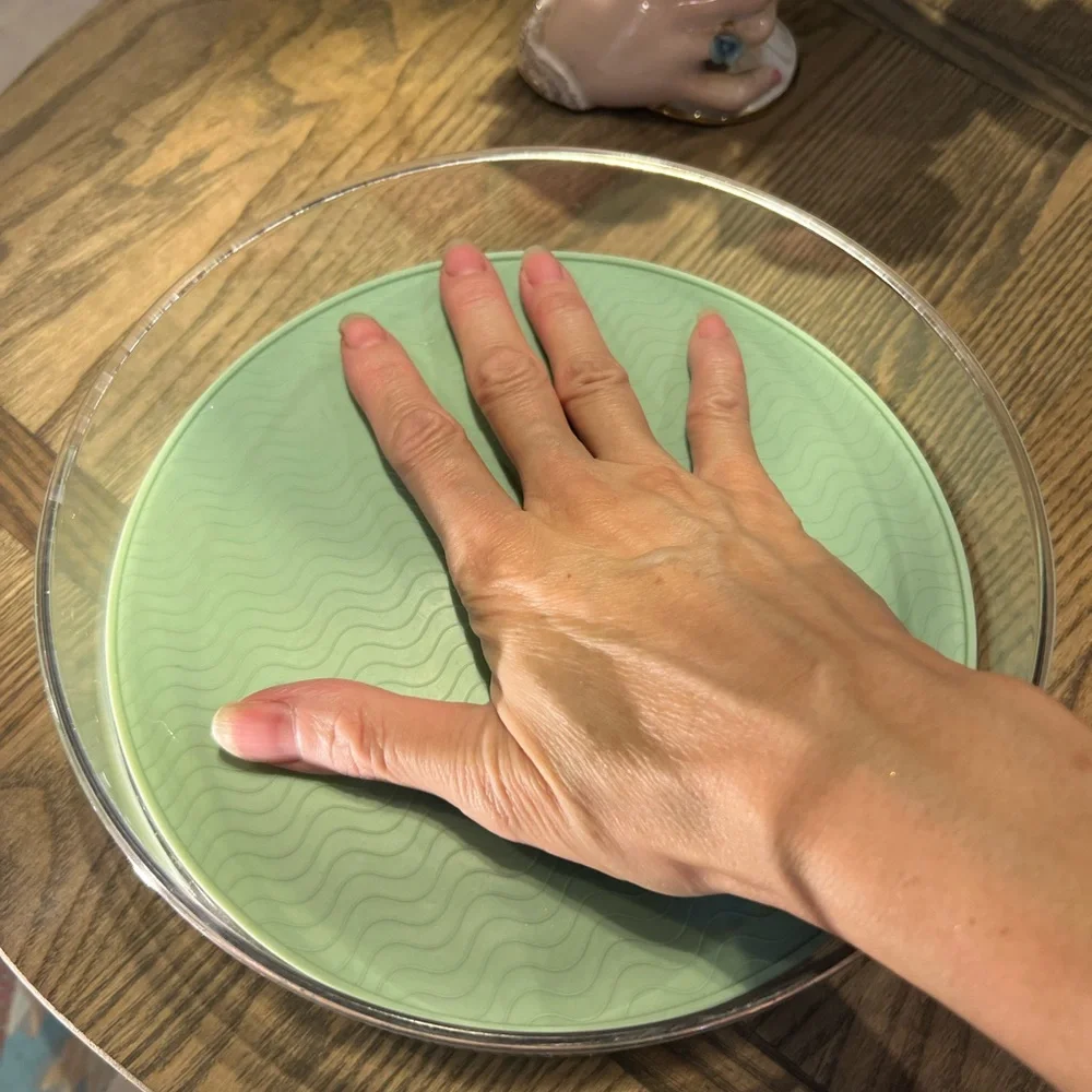Green Makeup Organizer Lazy Susan Tray or anyway you want to use